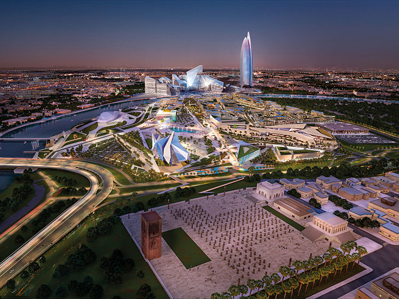 Tour Mohammed VI & projet urbain Rabat