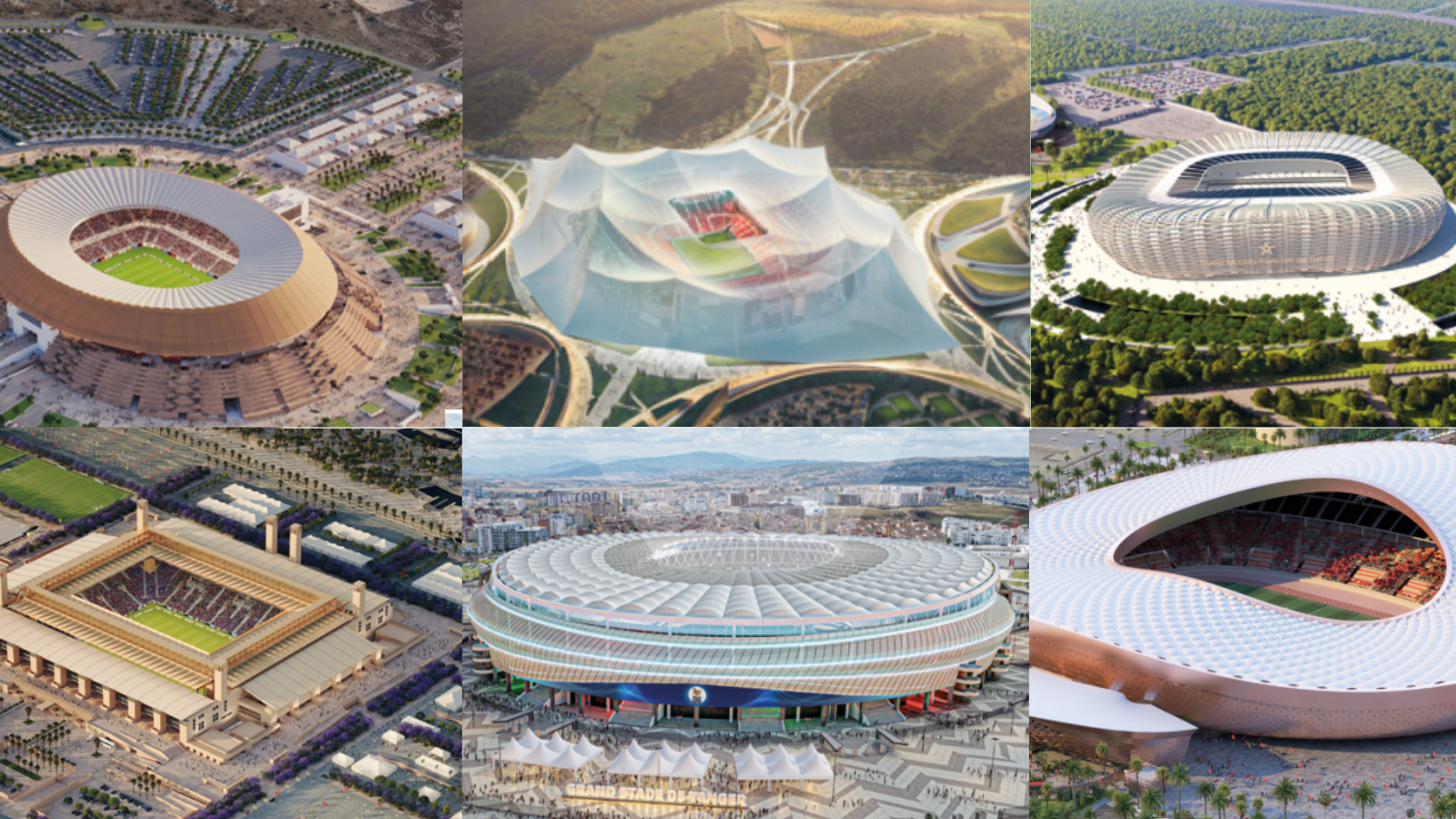 Stades du Mondial 2030